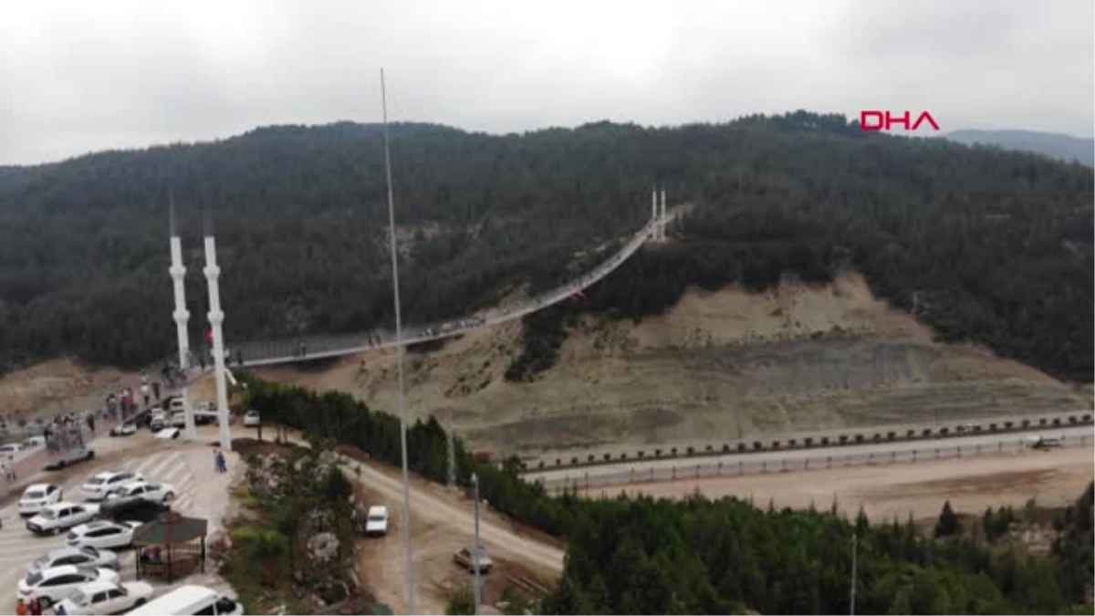 Kahramanmaraş Özel - 4 Minareli Asma Köprüye Ziyaretçi Akını Hd 1