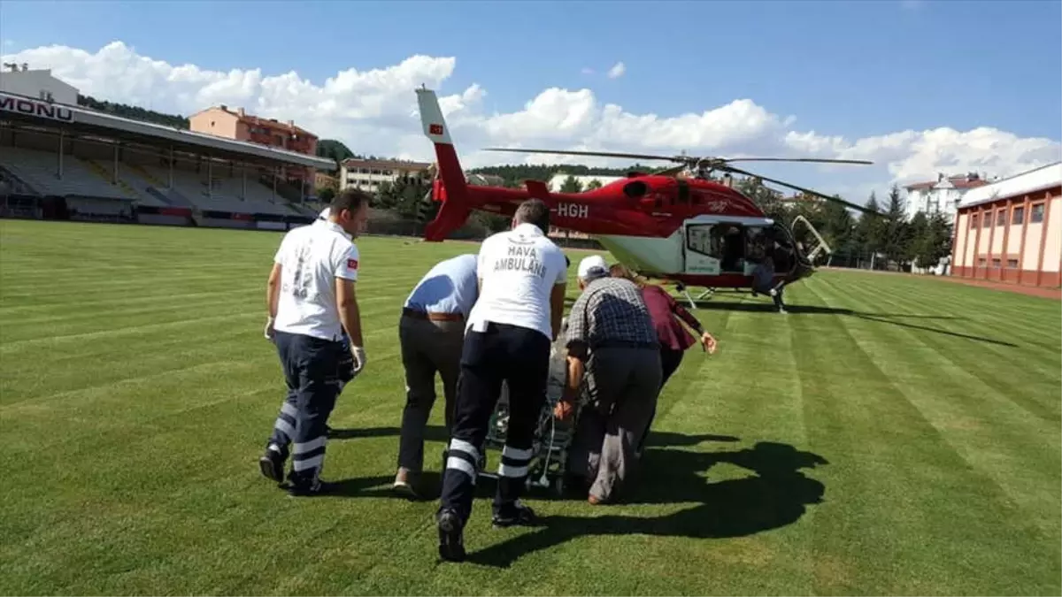 Ambulans Helikopter Bebek İçin Havalandı