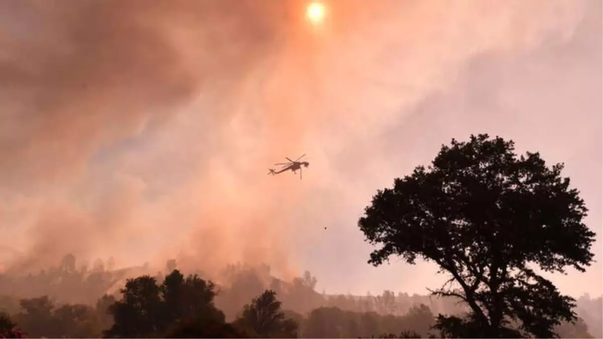 California Tarihinin En Büyük Yangınının Ay Sonundan Önce Söndürülmesi Beklenmiyor