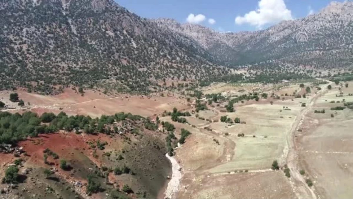 Elmalı\'daki Sel - Zarar Gören Tarım Arazileri Havadan Görüntülendi
