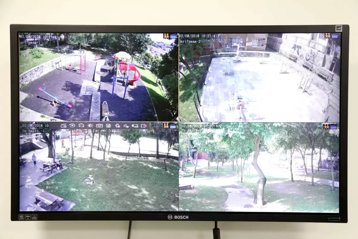 Parklar 24 Saat Canlı İzlenebilecek