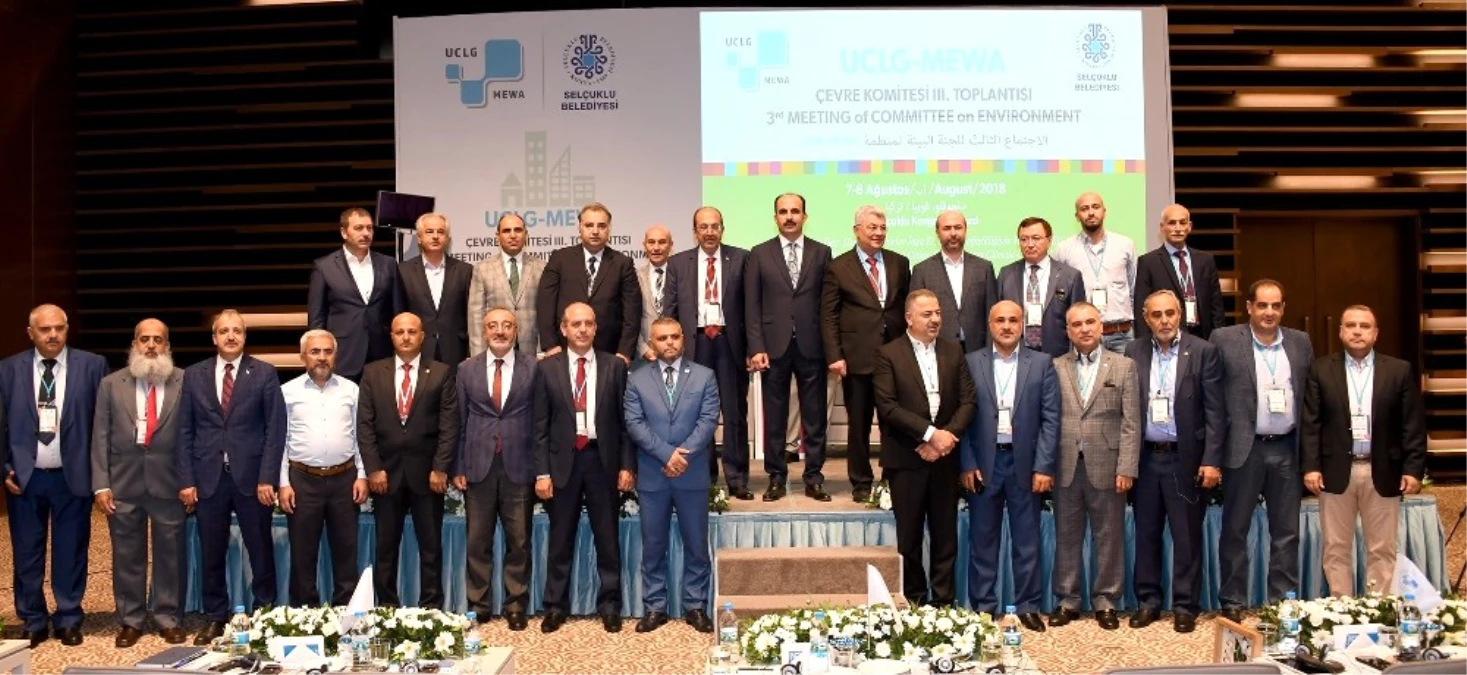 Uclg-Mewa Çevre Komitesi Toplantısı Konya\'da Başladı