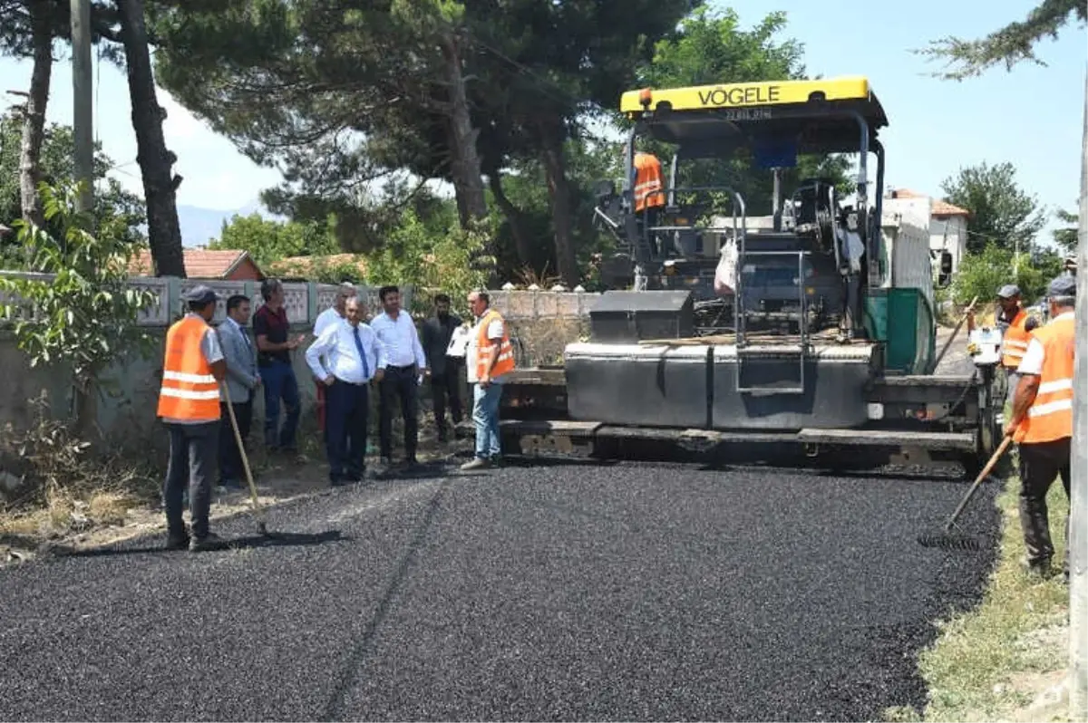 Yazısöğüt Köy Yolu Asfaltlandı