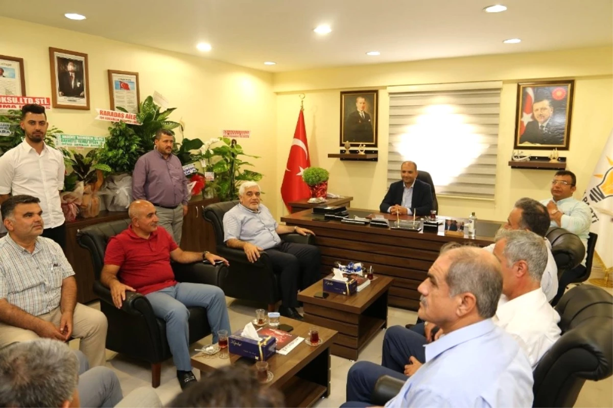 AK Parti İl Başkanı Karataş\'a Hayırlı Olsun Ziyareti