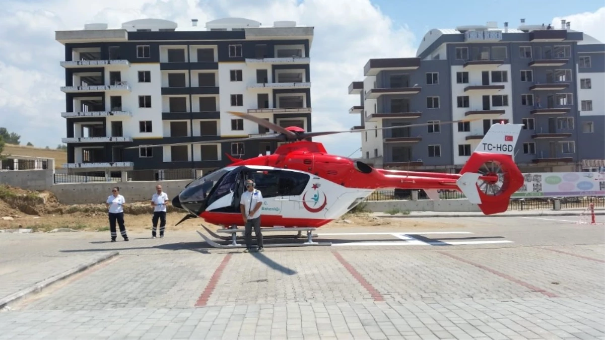 Çanakkale Mehmet Akif Ersoy Devlet Hastanesi\'nde Helikopter Pisti Faaliyette