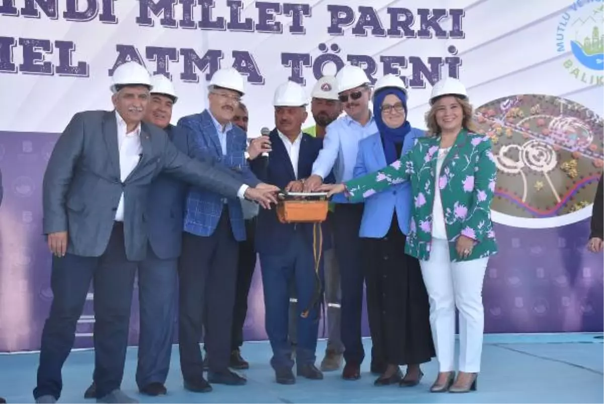 İvrindi Millet Parkı\'nın Temel Atma Töreni Gerçekleştirildi