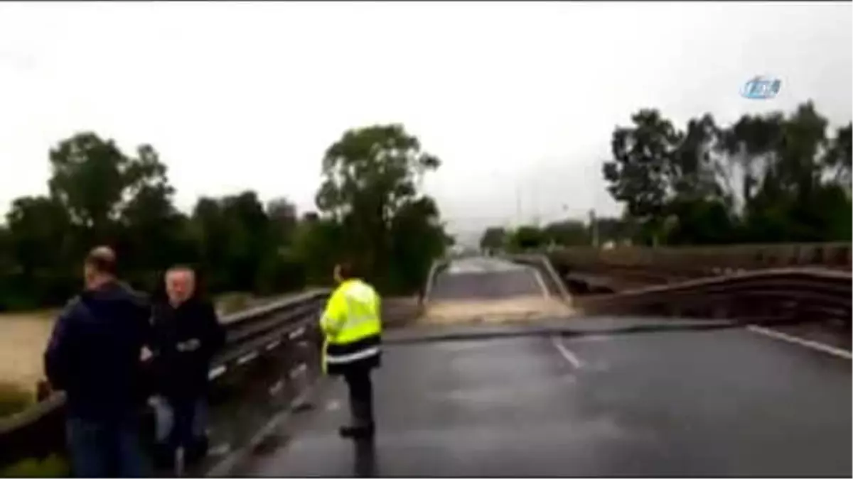 Ünye Sele Teslim Oldu... Heyelan Bölgesi Havadan Görüntülendi