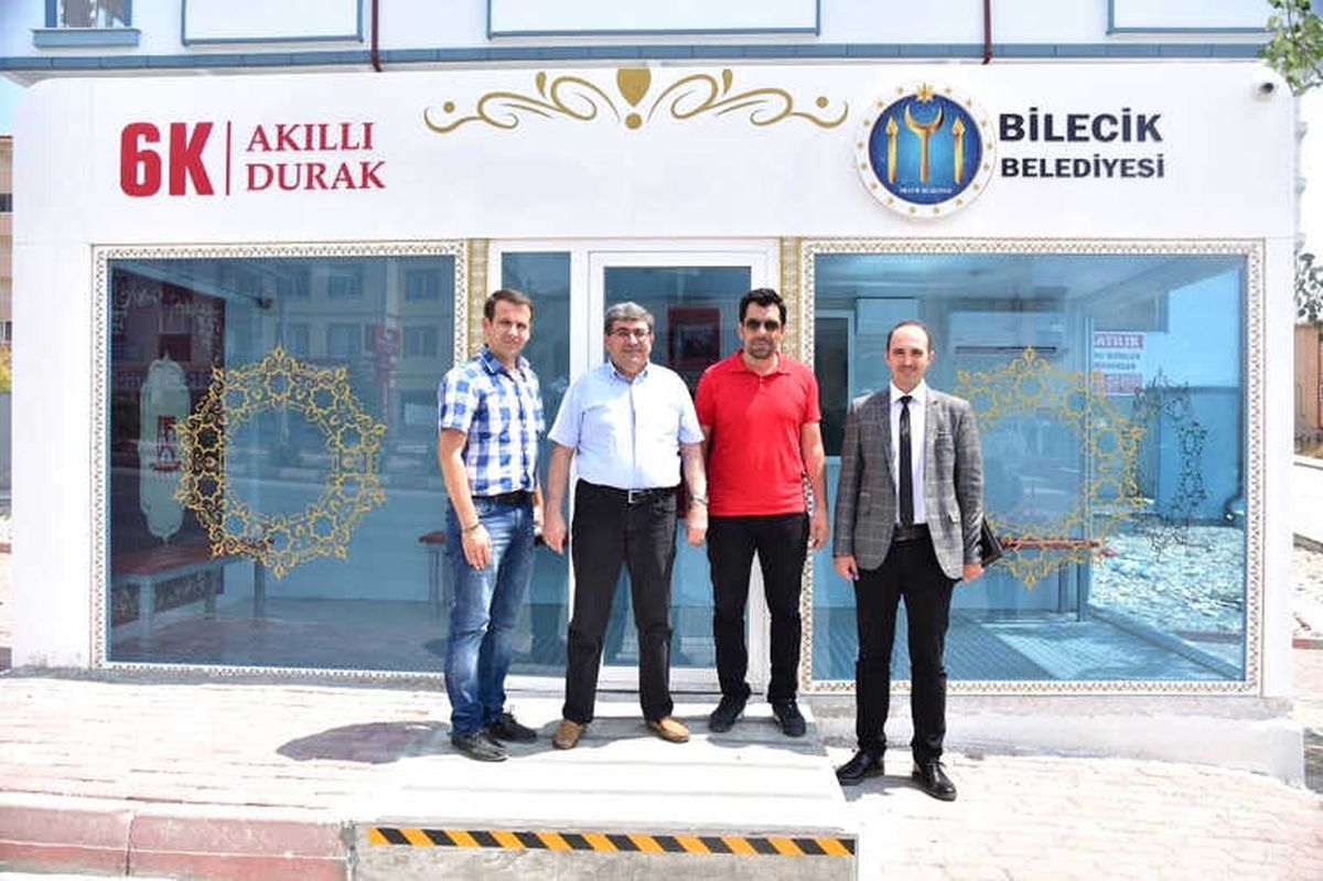 Başkan Can, 6k Akıllı Duraklarda İncelemede Bulundu