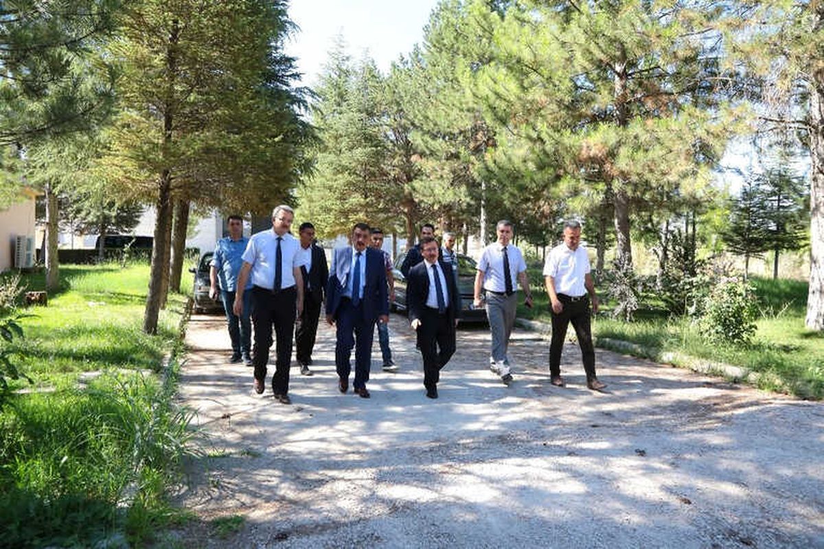 Başkan Gürkan ve Rektör Kızılay, Turgut Özal Üniversitesinde