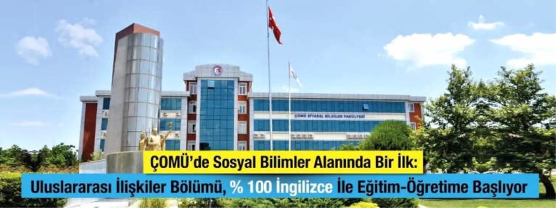 Çomü\'de Sosyal Bilimler Alanında Bir İlk