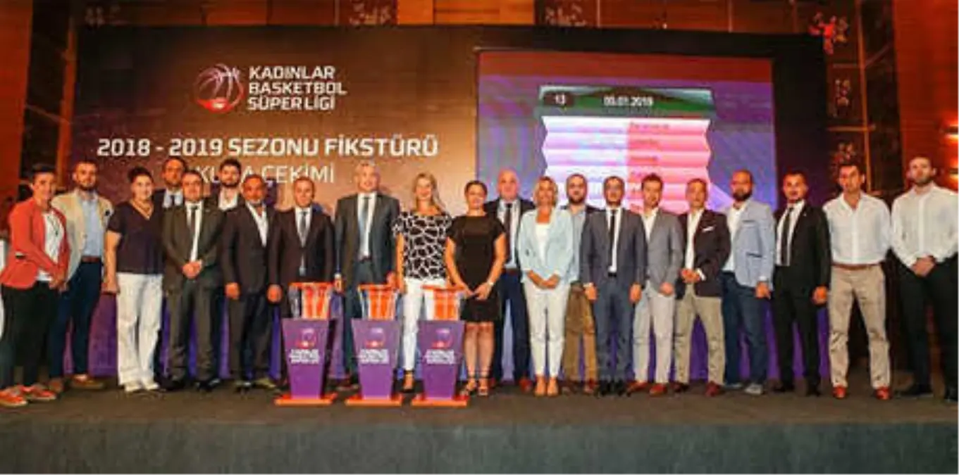 Kadınlar Basketbol Süper Ligi\'nde Fikstür Çekildi