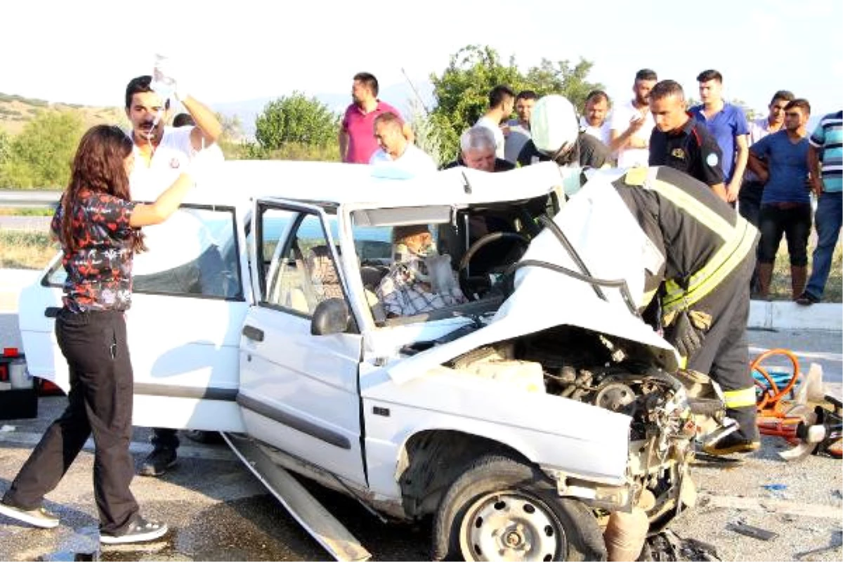 Kula\'da Zincirleme Kaza: 1 Ölü, 3 Yaralı