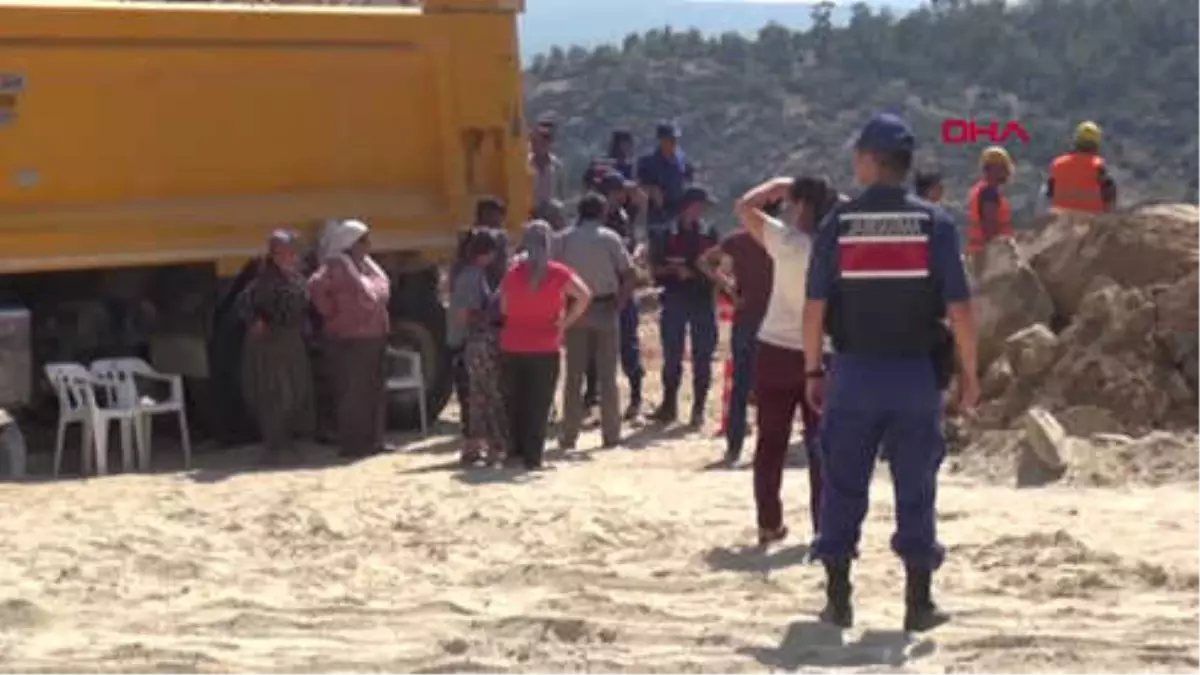 Muğla Maden Ocağında Üstüne Kaya Parçası Düşen İşçi Öldü