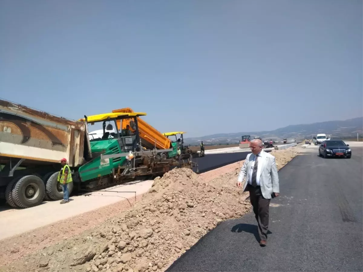 Vali Güvençer, İzmir-İstanbul Otoyolu İnşaatını İnceledi