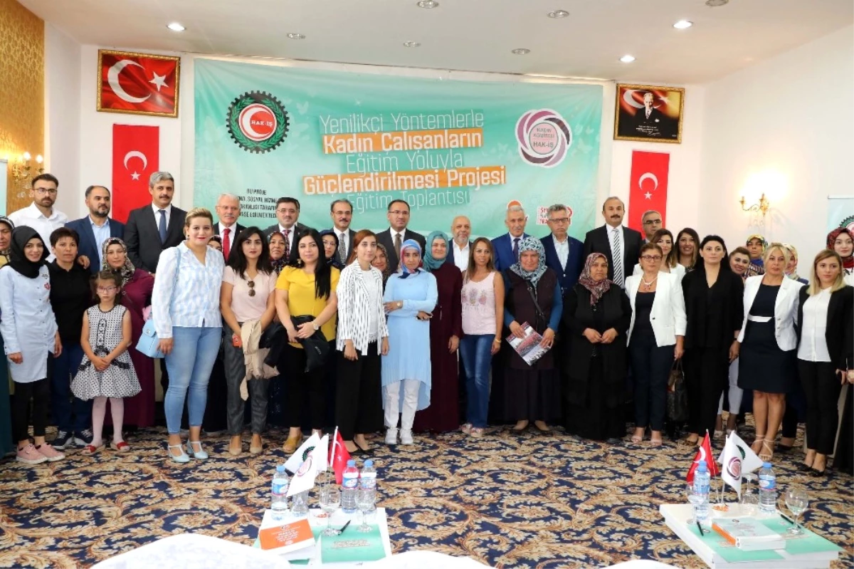 Yenilikçi Yöntemle Kadın Çalışanların Eğitim Yoluyla Güçlendirilmesi Projesi Yozgat\'ta Başladı