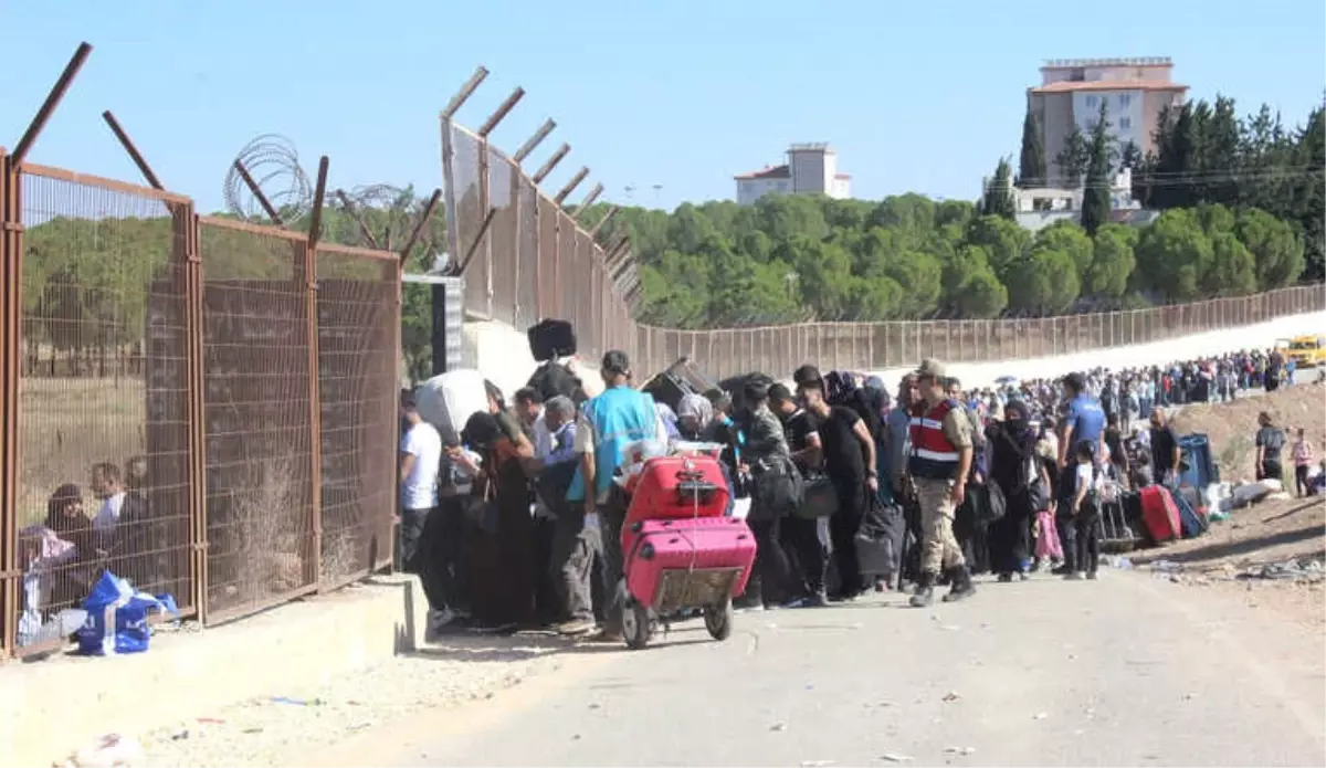 13 Bin Suriyeli Bayram İçin Gitti