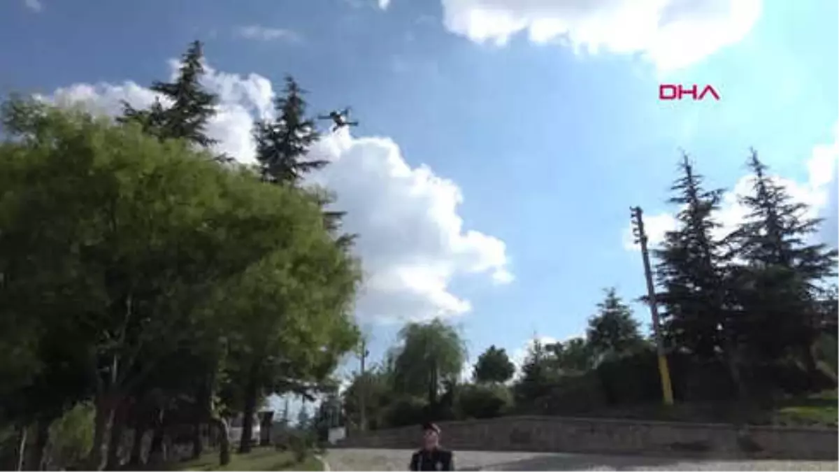 Afyonkarahisar\'da Drone Destekli Uygulama Hd