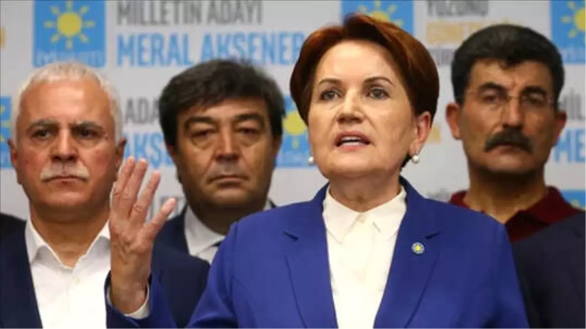 Akşener: Türkiye Cumhuriyeti Hükümetinin Yanındayız
