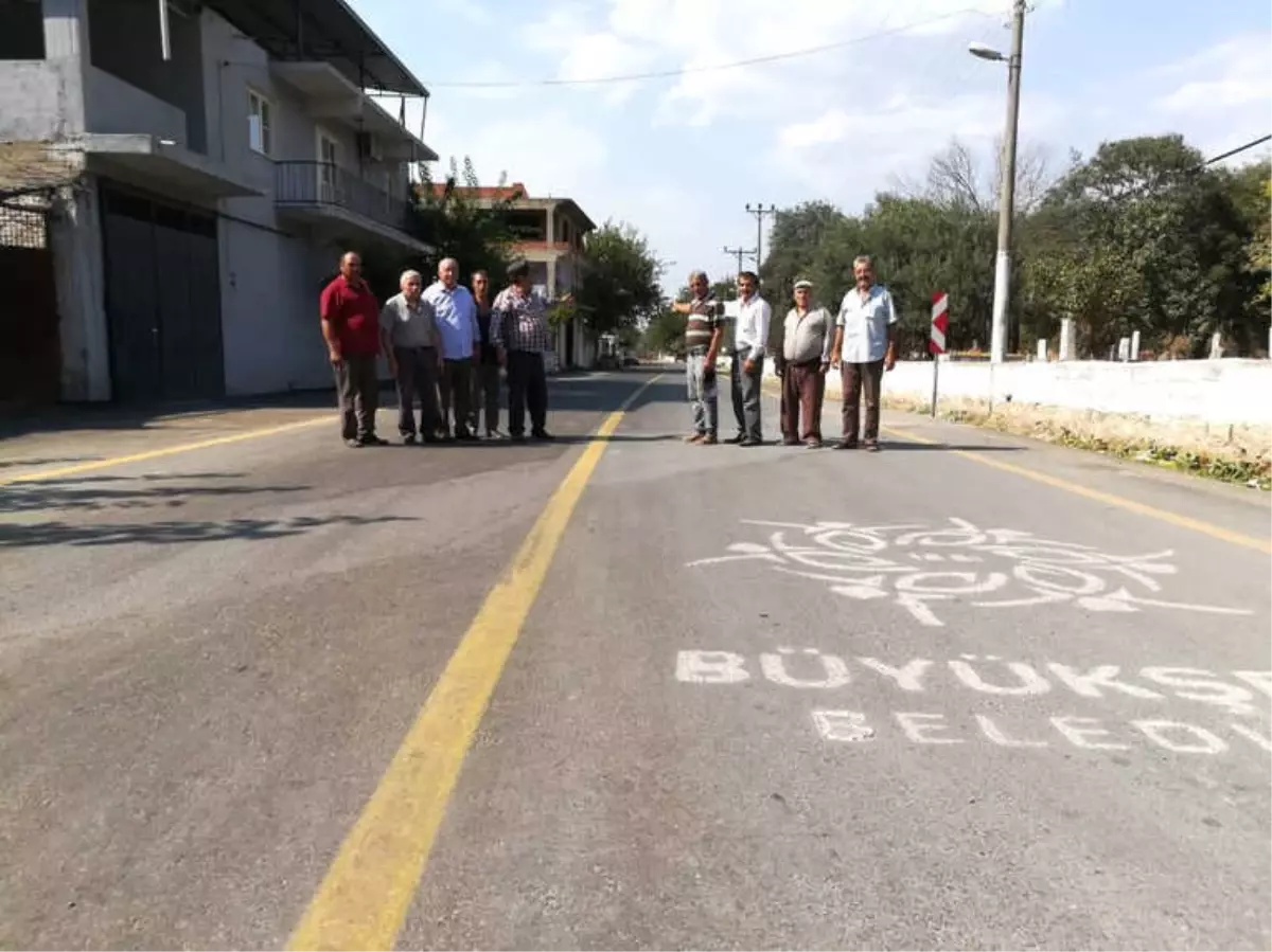 Aydın Büyükşehir, Güdüşlü Yolunu Asfaltladı