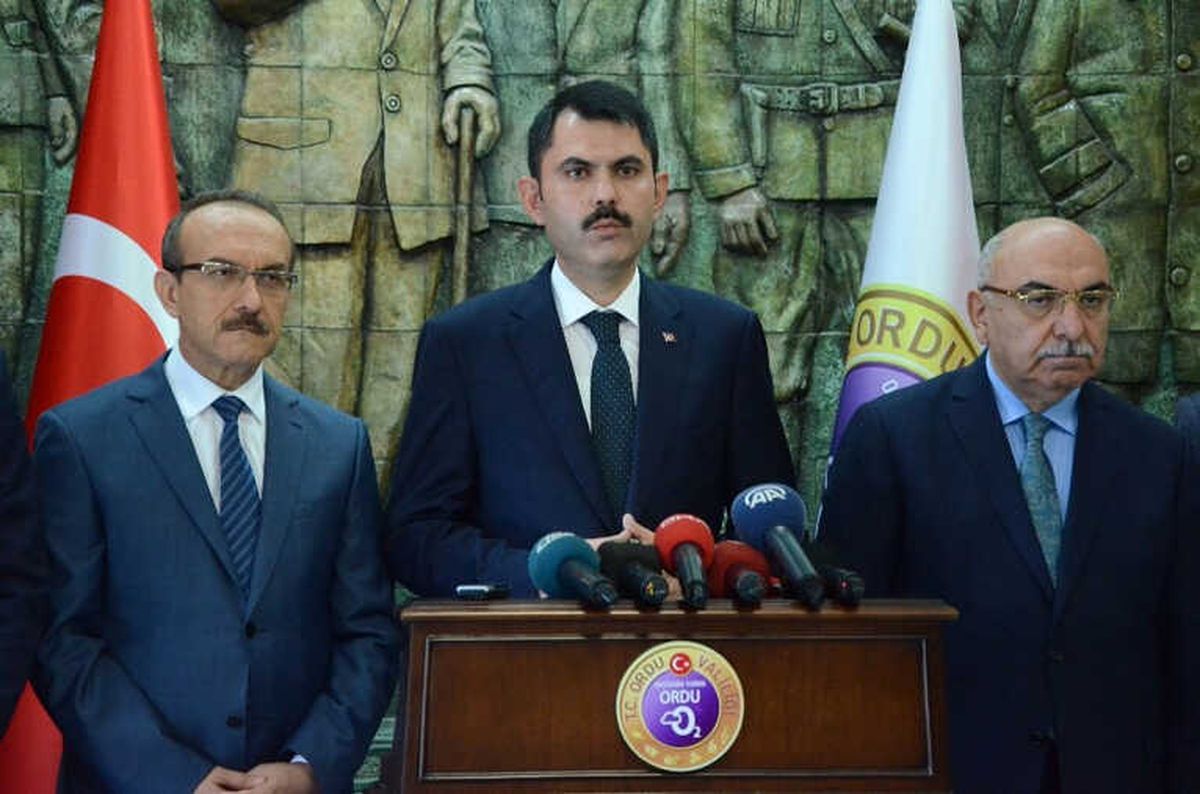 Bakan Kurum: "Ordu\'daki Yollar 2 Ay İçerisinde Yapılacak"