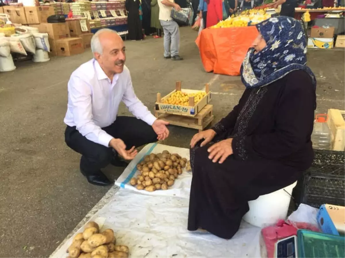 Başkan Gül\'den Perşembe Pazarına Ziyaret