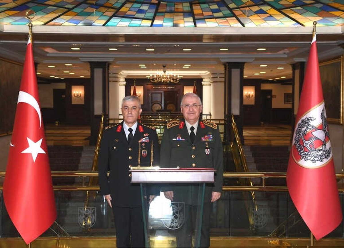 Jandarma Genel Komutanı Çetin\'den Orgeneral Güler\'e Ziyaret