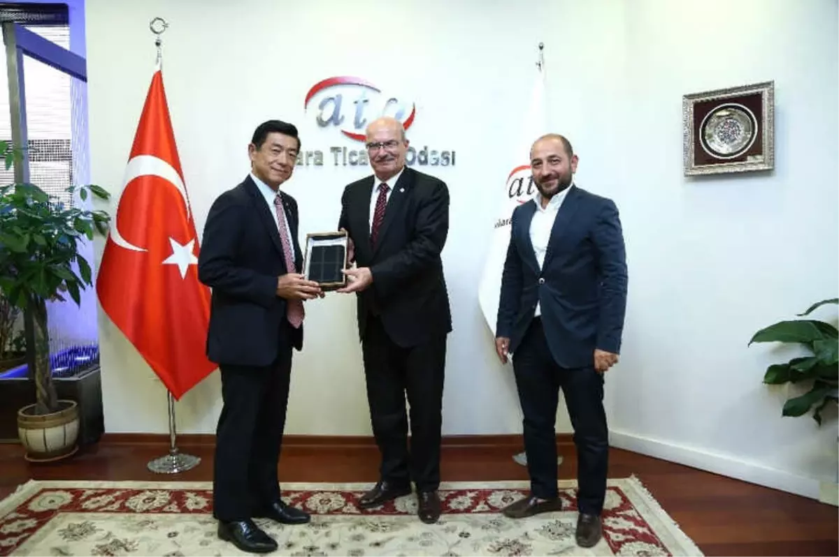 Japonya Ankara Büyükelçisi Akio Miyajima\'dan Baran\'a Ziyaret
