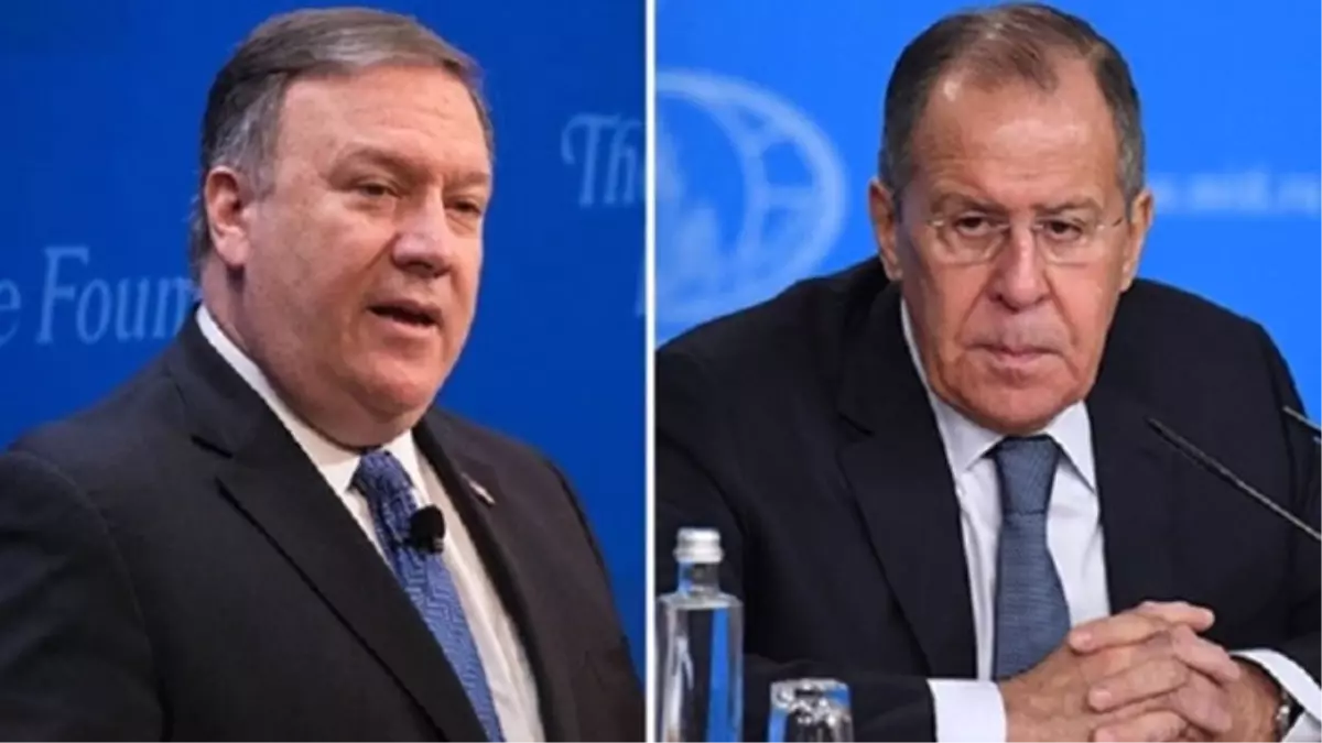 Pompeo Lavrov ile Telefonda Görüştü