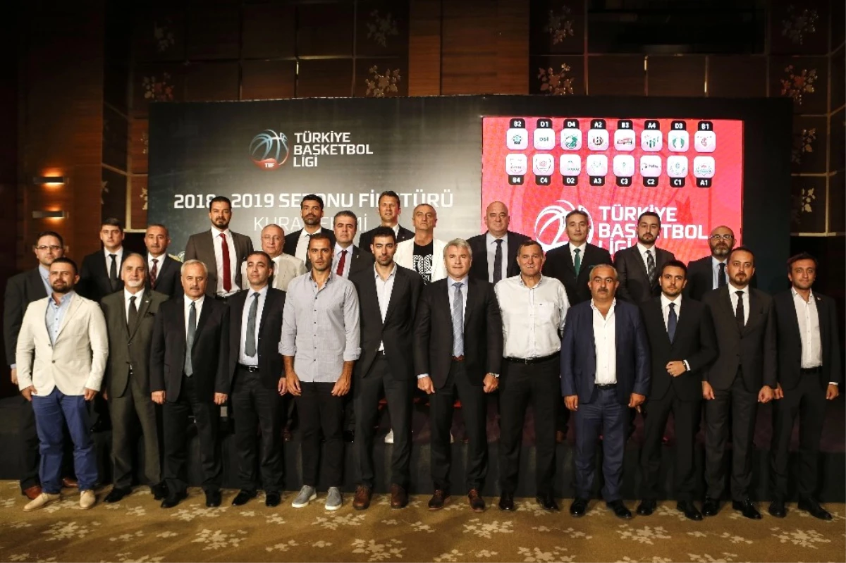 Türkiye Basketbol Ligi\'nde Fikstür Belli Oldu