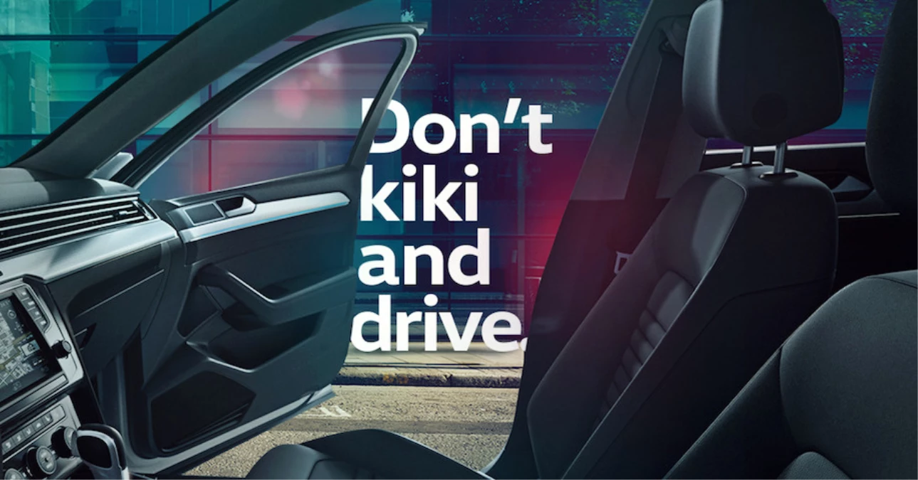 Volkswagen Türkiye Uyarıyor:  "Don\'t Kiki And Drive"