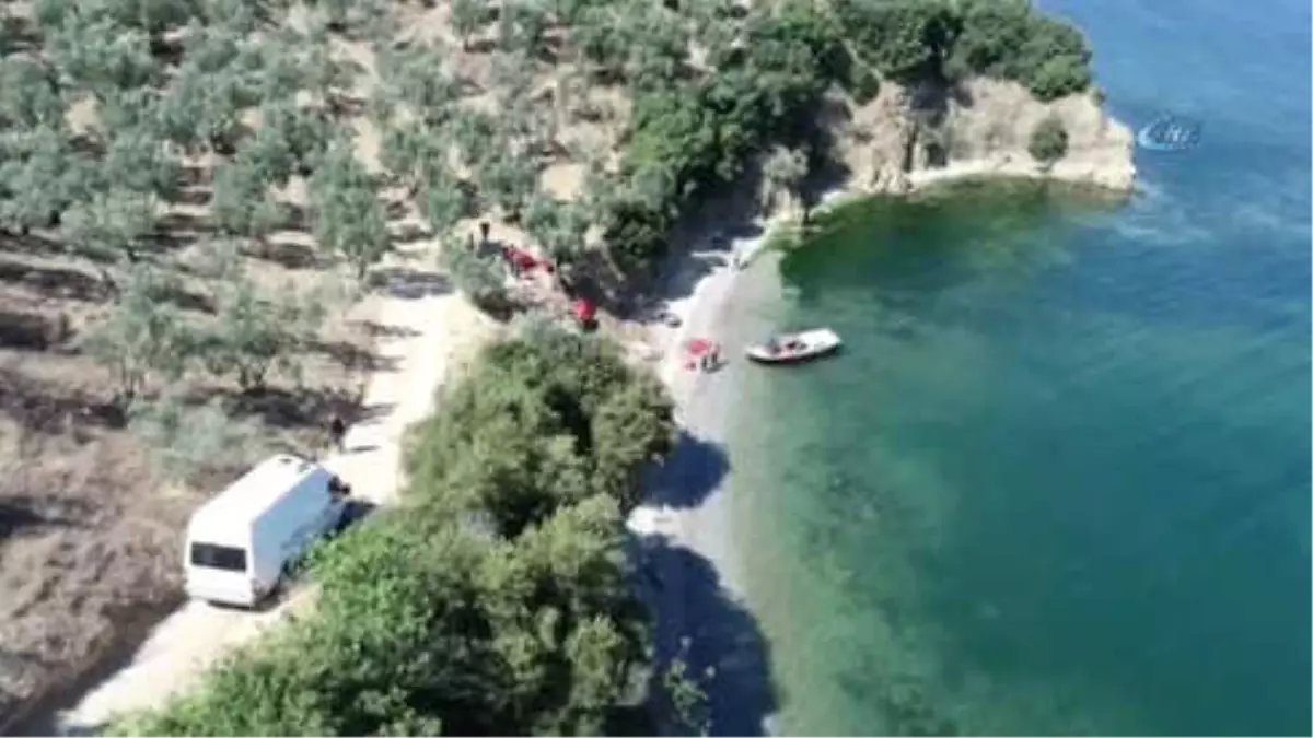 Bursa\'da Drone ile Kaçak Midyeciler Yakalandı