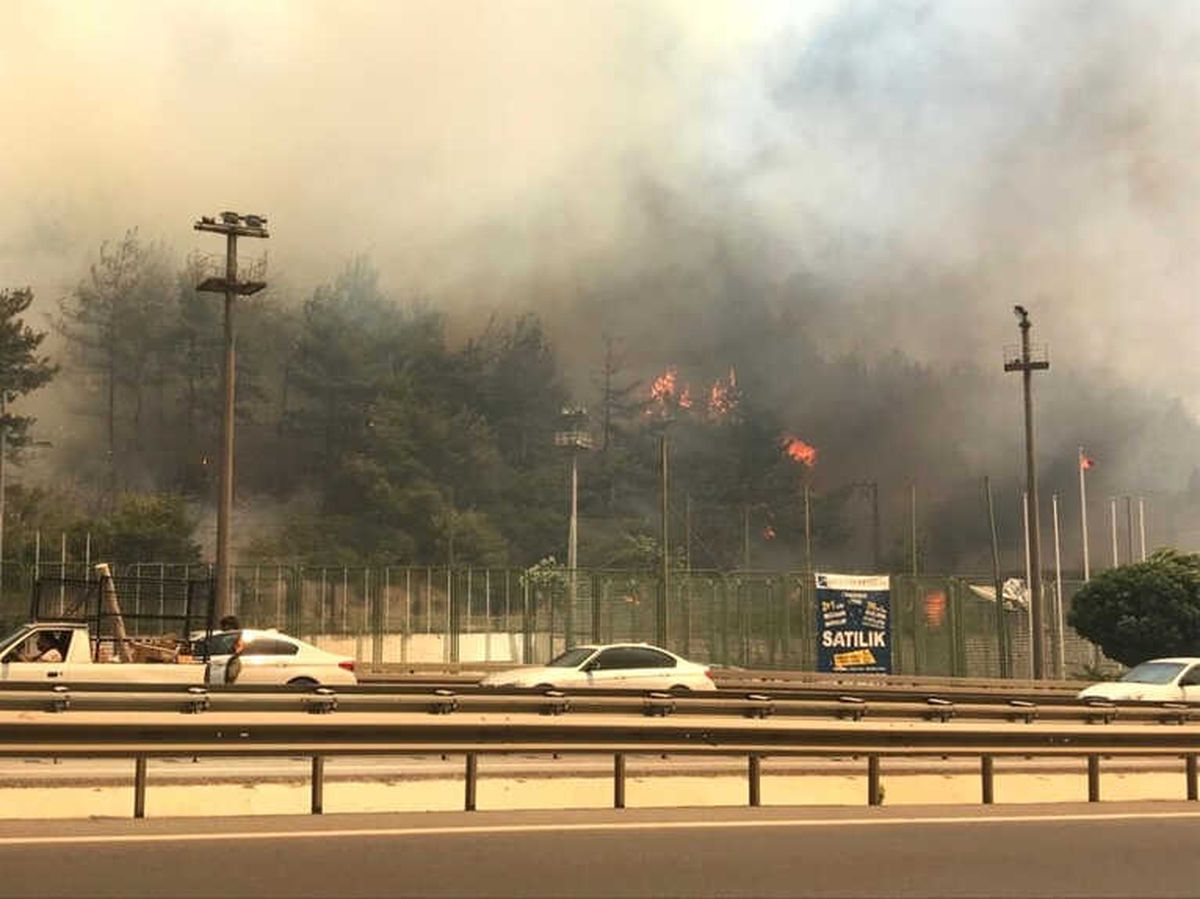 Bursa\'daki Yangını Söndürmek İçin Balıkesir ve Karabük\'ten Helikopter, Ankara\'dan Uçak İstendi