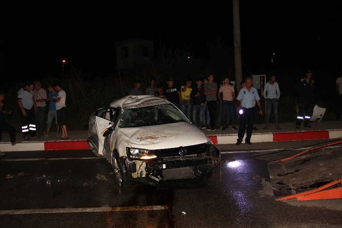 Çan\'da Trafik Kazası: 1 Yaralı