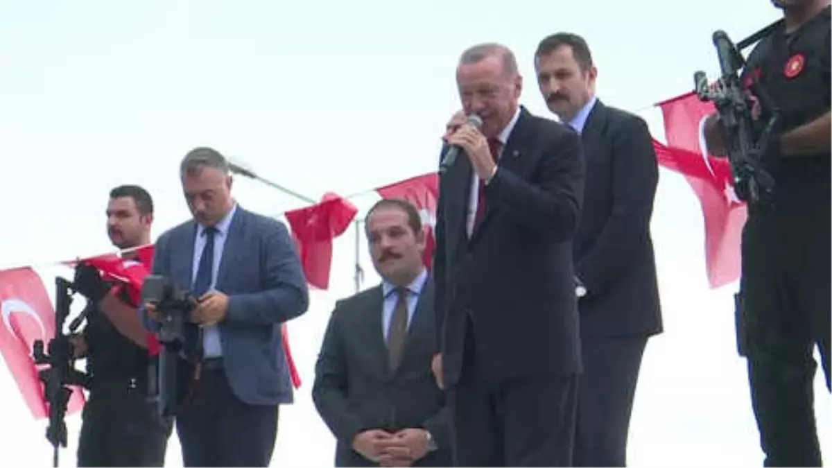 Cumhurbaşkanı Erdoğan, Hemşerilerine Hitap Etti