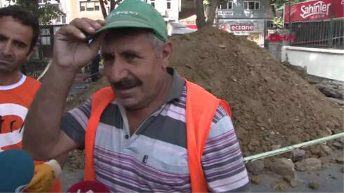 İstanbul Üsküdar\'da Kazı Sırasında 2 Küp Bulundu
