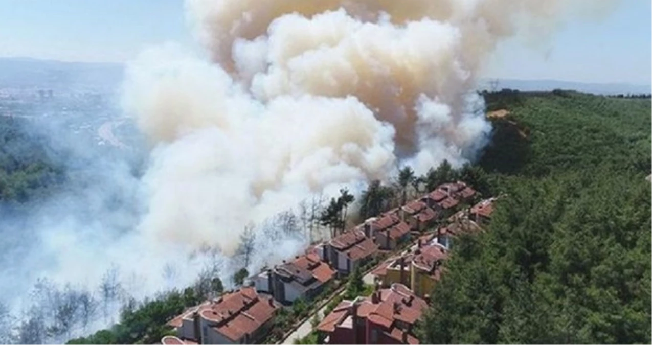 Bursa\'daki Yangın Kontrol Altına Alındı
