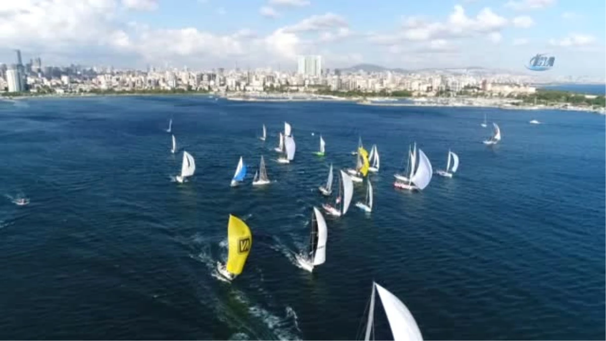 İstanbul\'dan Başlayıp Bursa\'da Devam Eden Yelken Yarışları Nefes Kesti