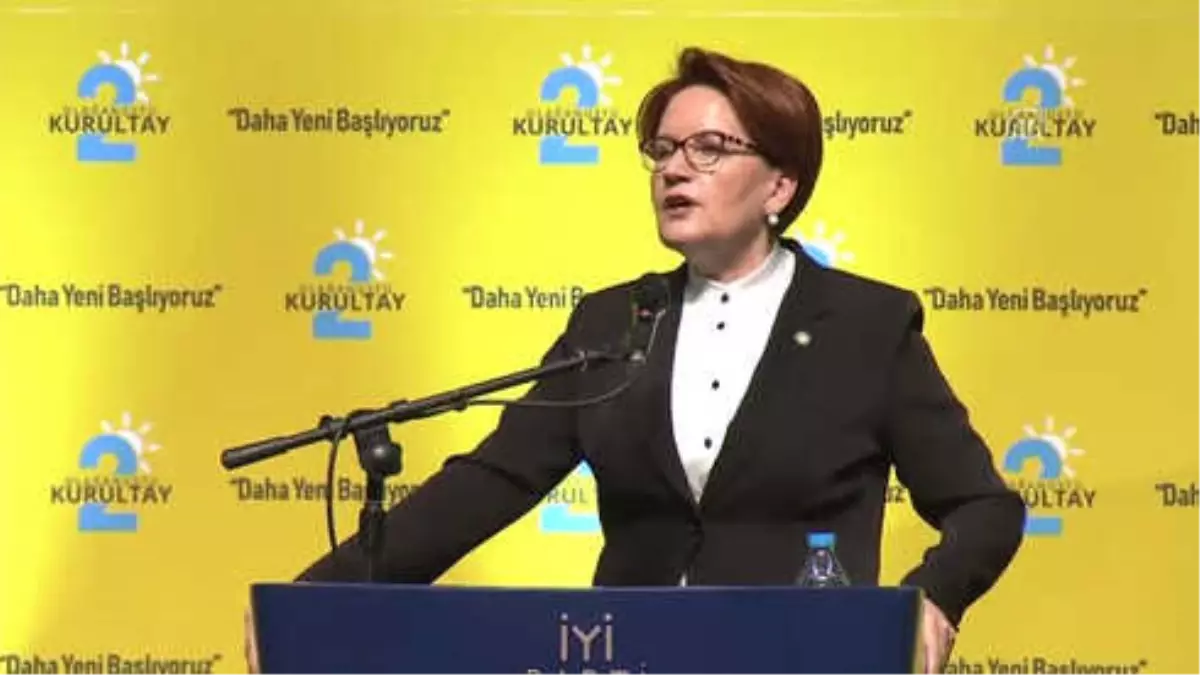 İyi Parti 2. Olağanüstü Kurultayı - Akşener (2)