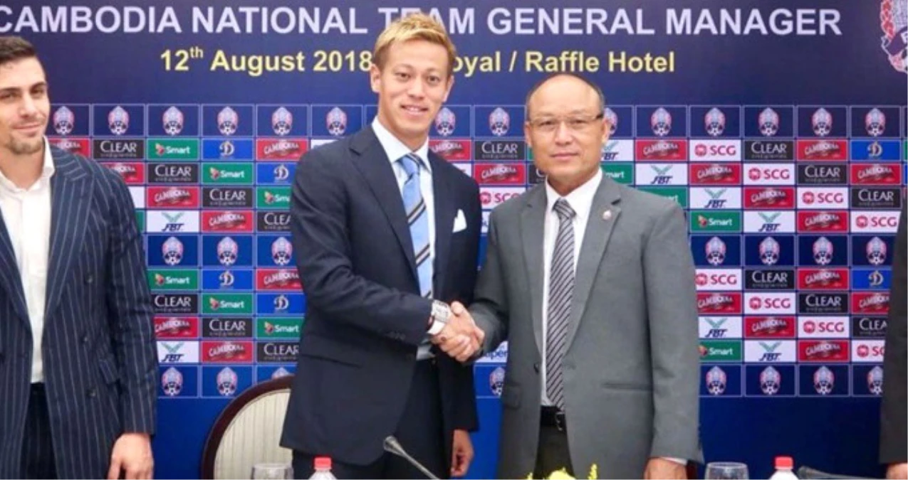 Japon Yıldız Keisuke Honda, Kamboçya Milli Takımının Genel Menajeri Oldu