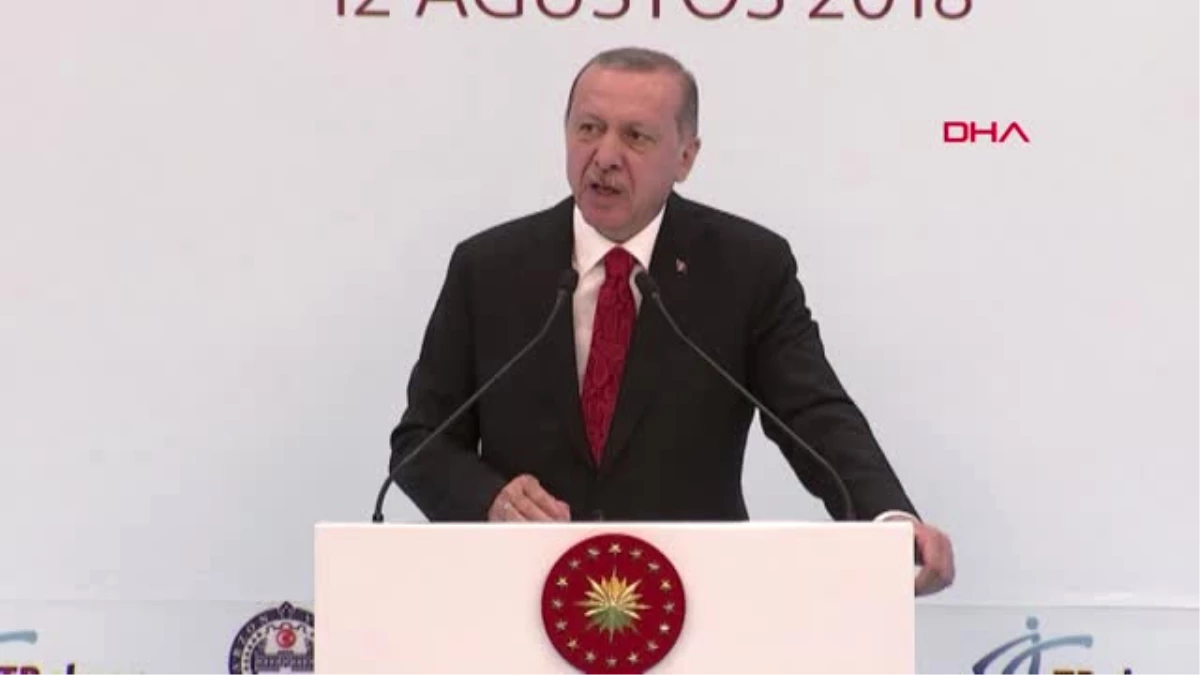 Trabzon - Cumhurbaşkanı Erdoğan \'iş Dünyası ve Sivil Toplum Kuruluşları Buluşması Toplantısında...