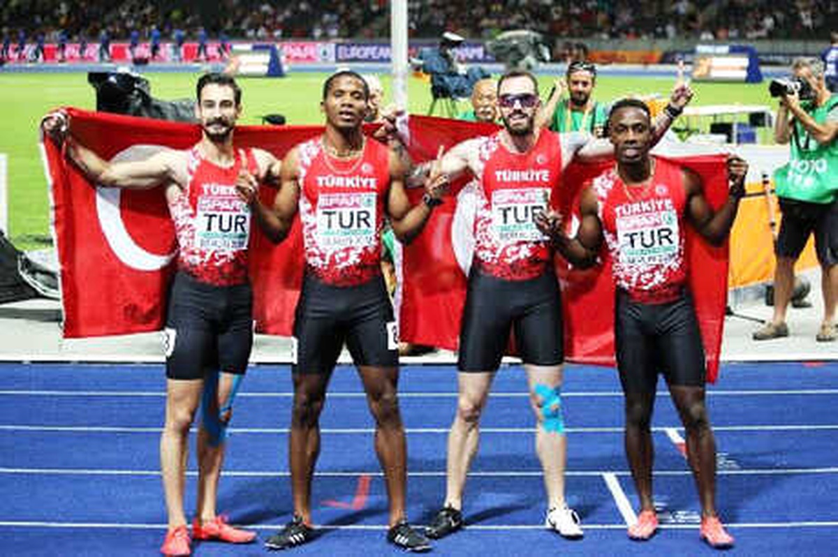 Türkiye, 4x100 Metrede Avrupa İkincisi Oldu!