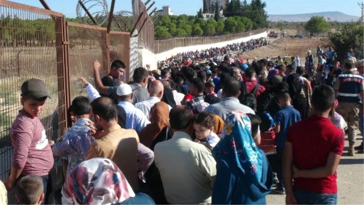 20 Bine Yakın Suriyeli, Bayram İçin Ülkesine Gitti