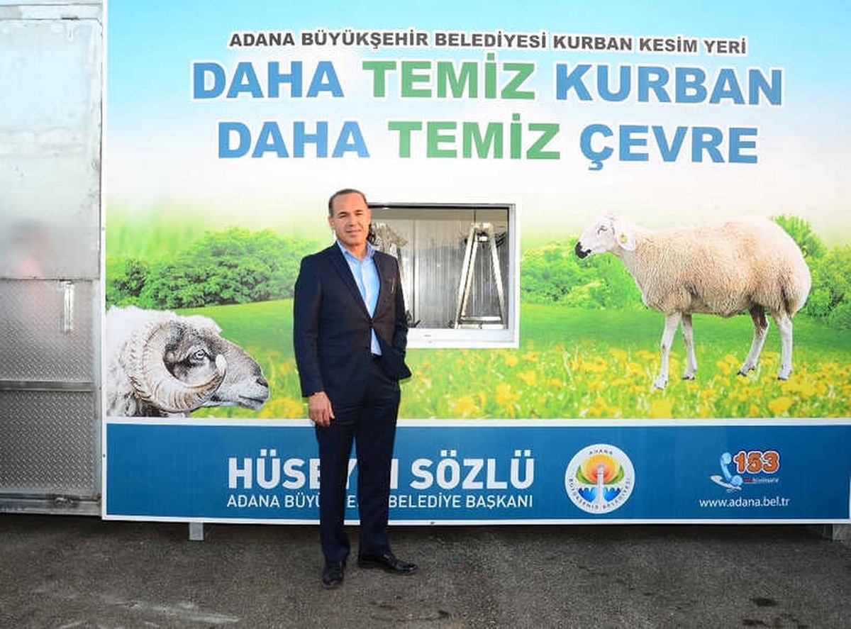 Adana\'da Kurbanlık Satış ve Kesim Yerleri Belirlendi