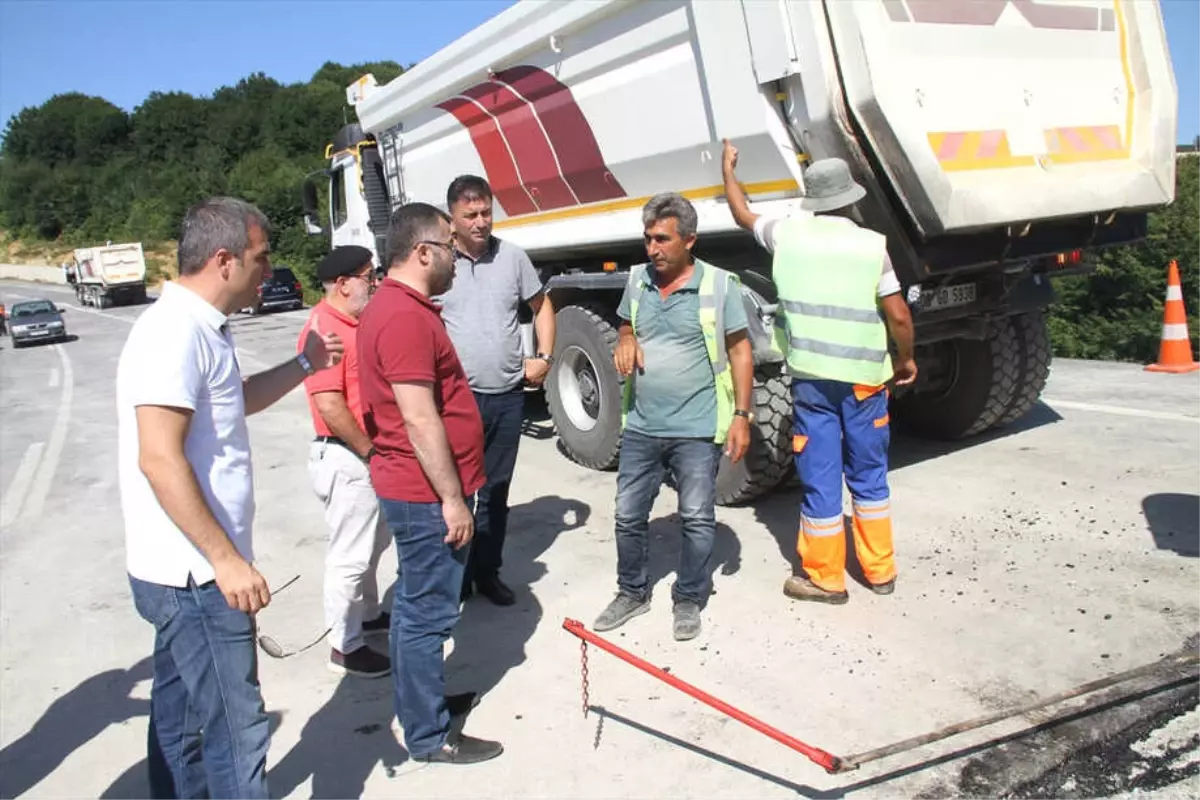 AK Parti İl Başkanı Keskin, Akçakoca\'da İnceleme Yaptı