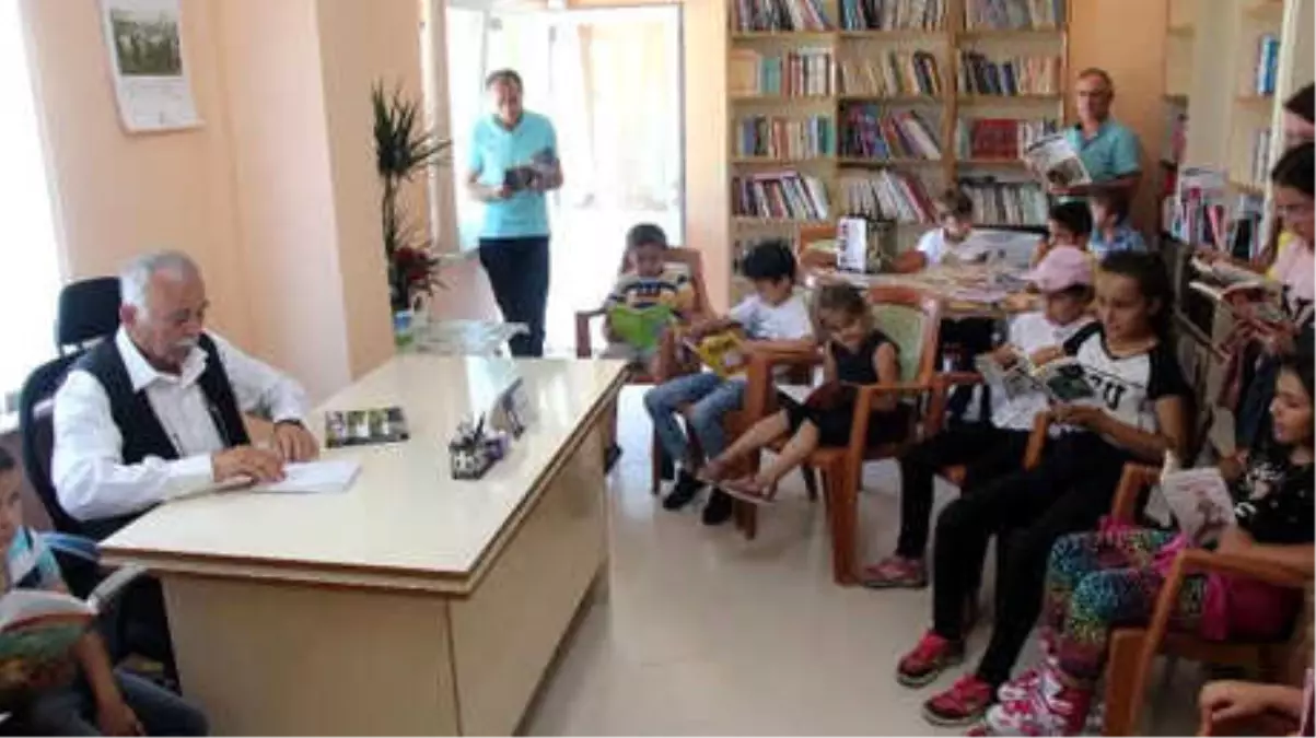 Almanya\'dan Köyüne Döndü, Evini Kütüphaneye Dönüştürdü