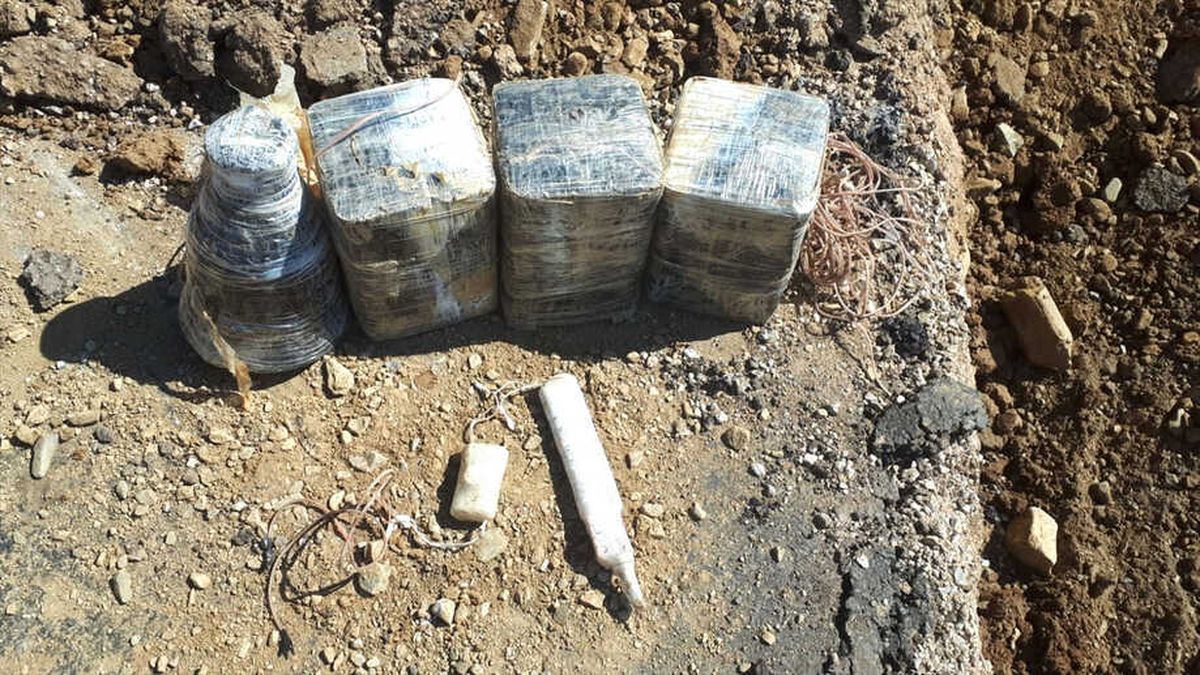 Bitlis\'te Toprağa Gömülü 100 Kilogramlık Patlayıcı İmha Edildi