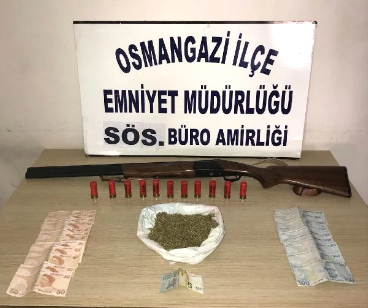 Bursa\'da Polis ve Bekçilerden Uyuşturucu Operasyonu: 5 Gözaltı