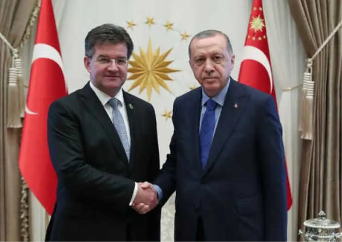 Cumhurbaşkanı Erdoğan, BM Genel Kurul Başkanı Miroslav Lajcak\'ı Kabul Etti