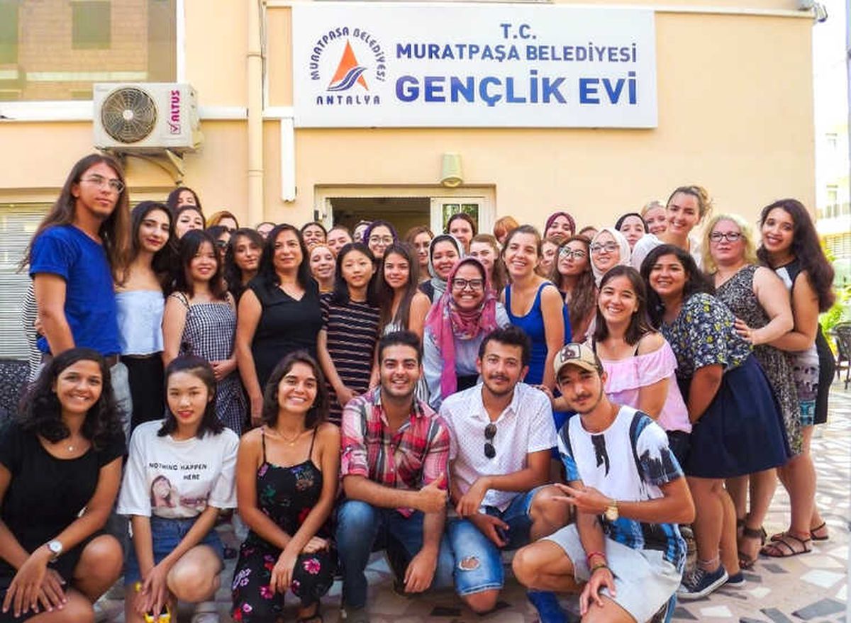 Kızıltoprak Gençlik Evi Avrupalı Öğrencileri Ağırladı