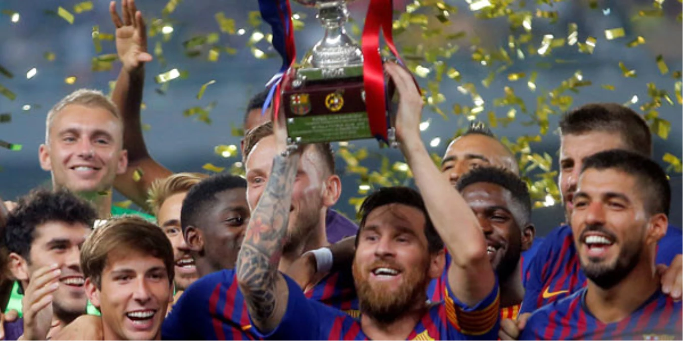 Messi Barcelona\'da 33. Kupasını Kazandı
